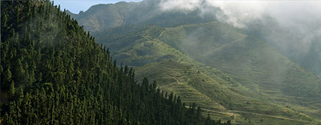 Hubschrauber Teneriffa niedrige Insel