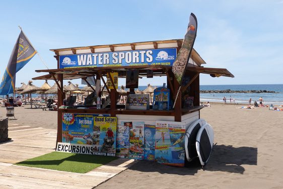 Sports nautiques playa Troya