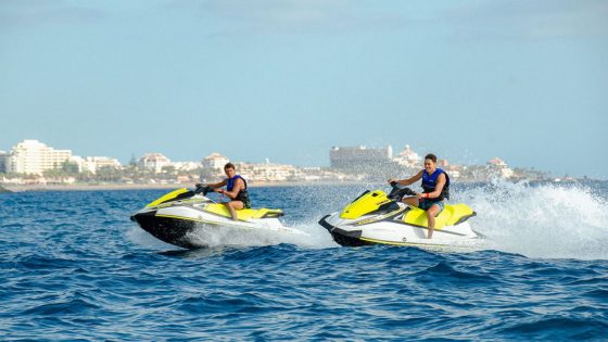 Jet bike Circuit Tenerife Canarias