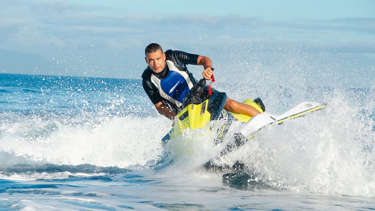 Jet bike private tenerife license