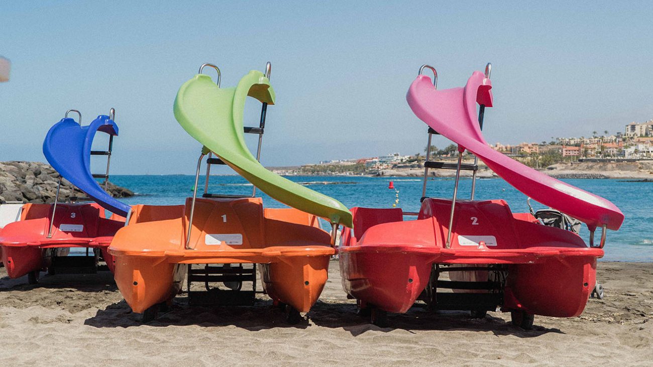 Pedal boat tenerife canarias