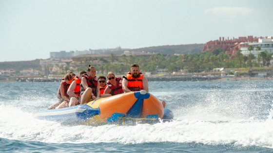 banana fun group waves Tenerife