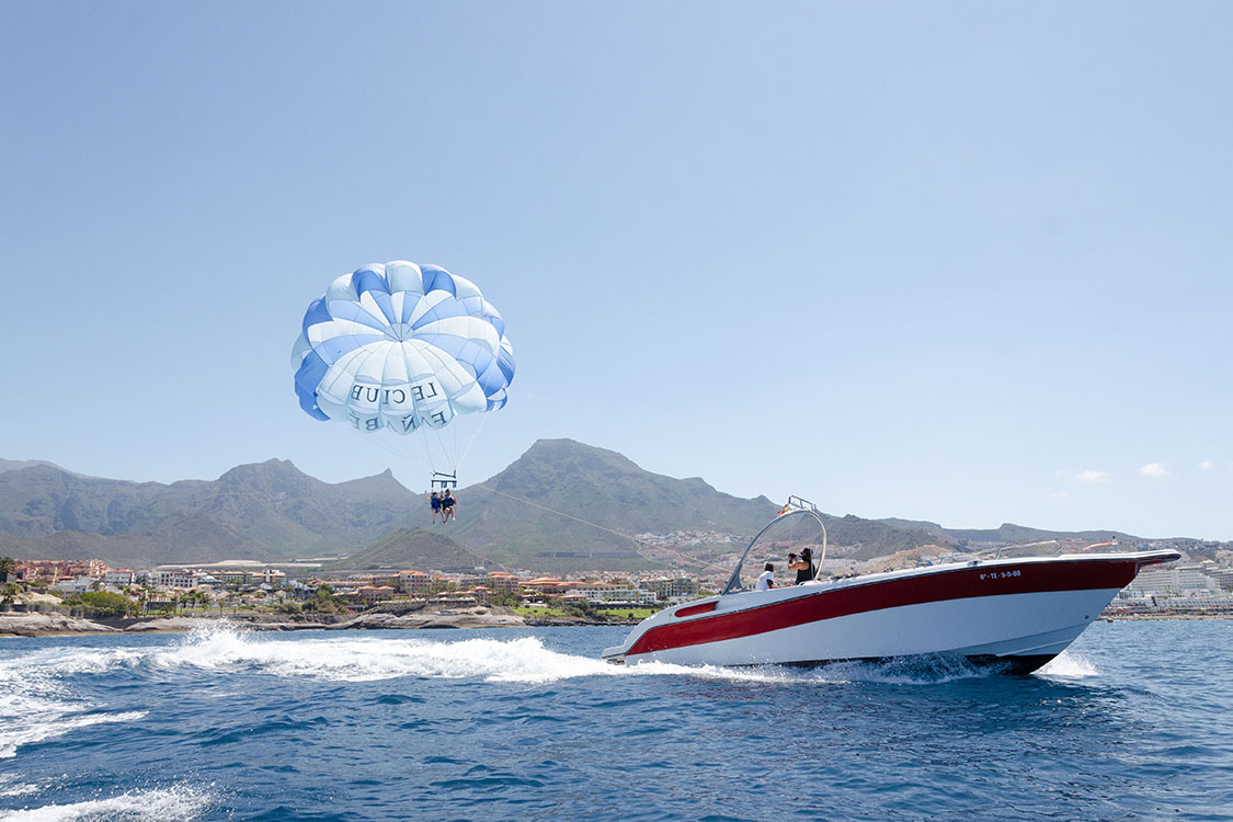 watersports tenerife parascending beach