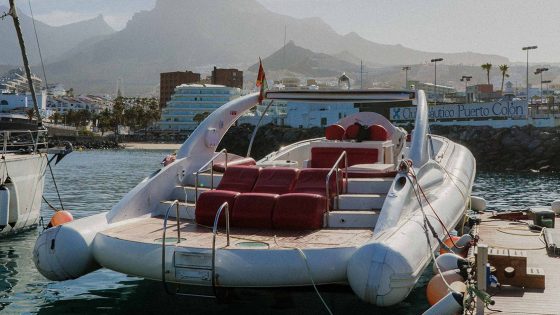 watersports tenerife sailing opera boat in port