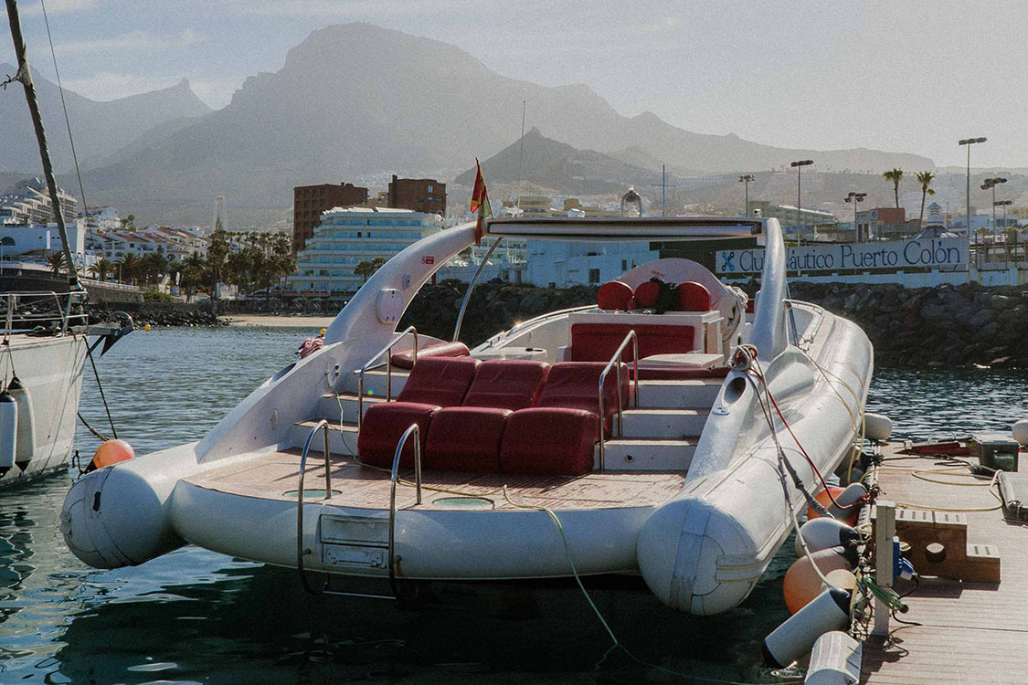 watersports tenerife sailing opera boat in port